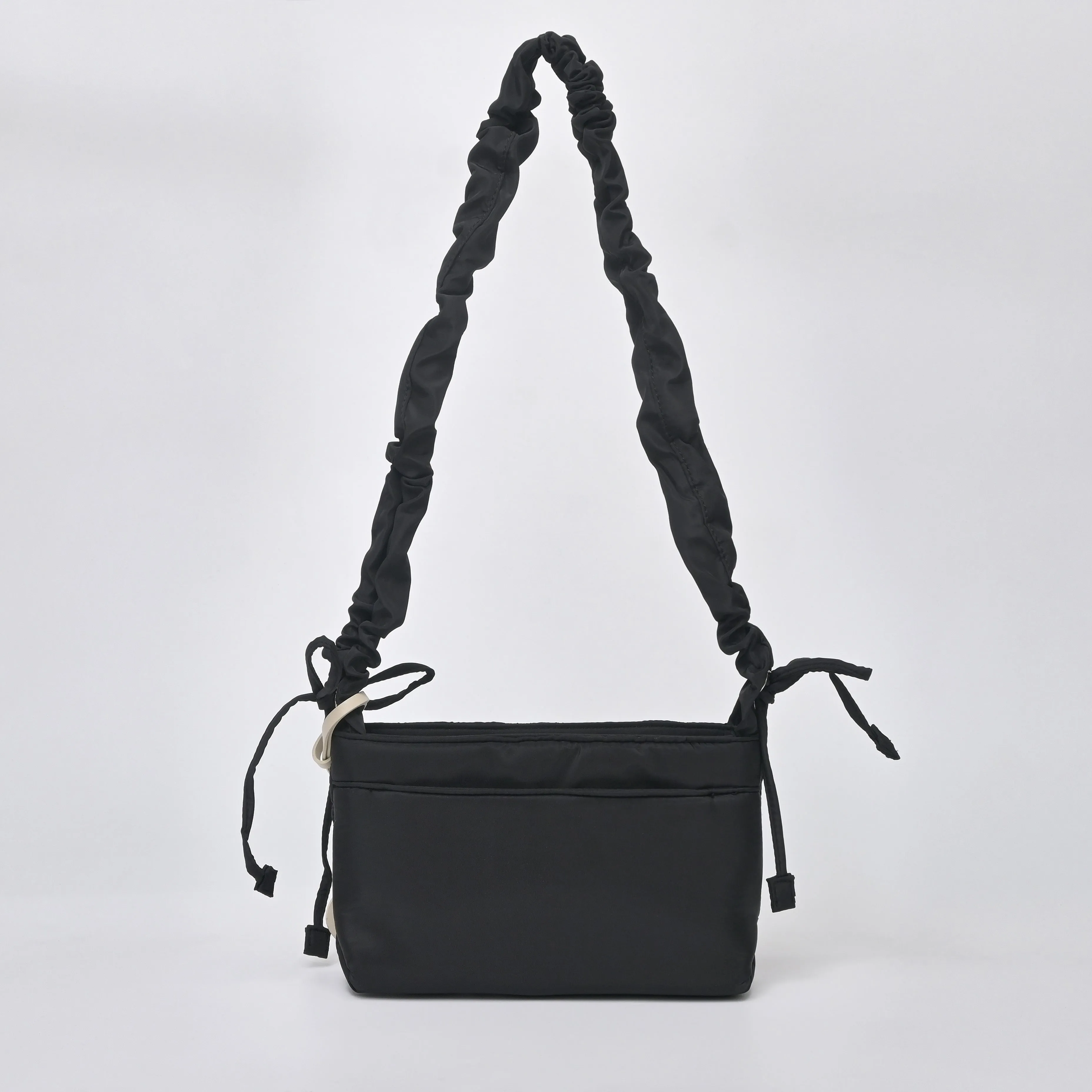 Nylon Raffle Crossbody Bag - TLSB1912NN3BL3