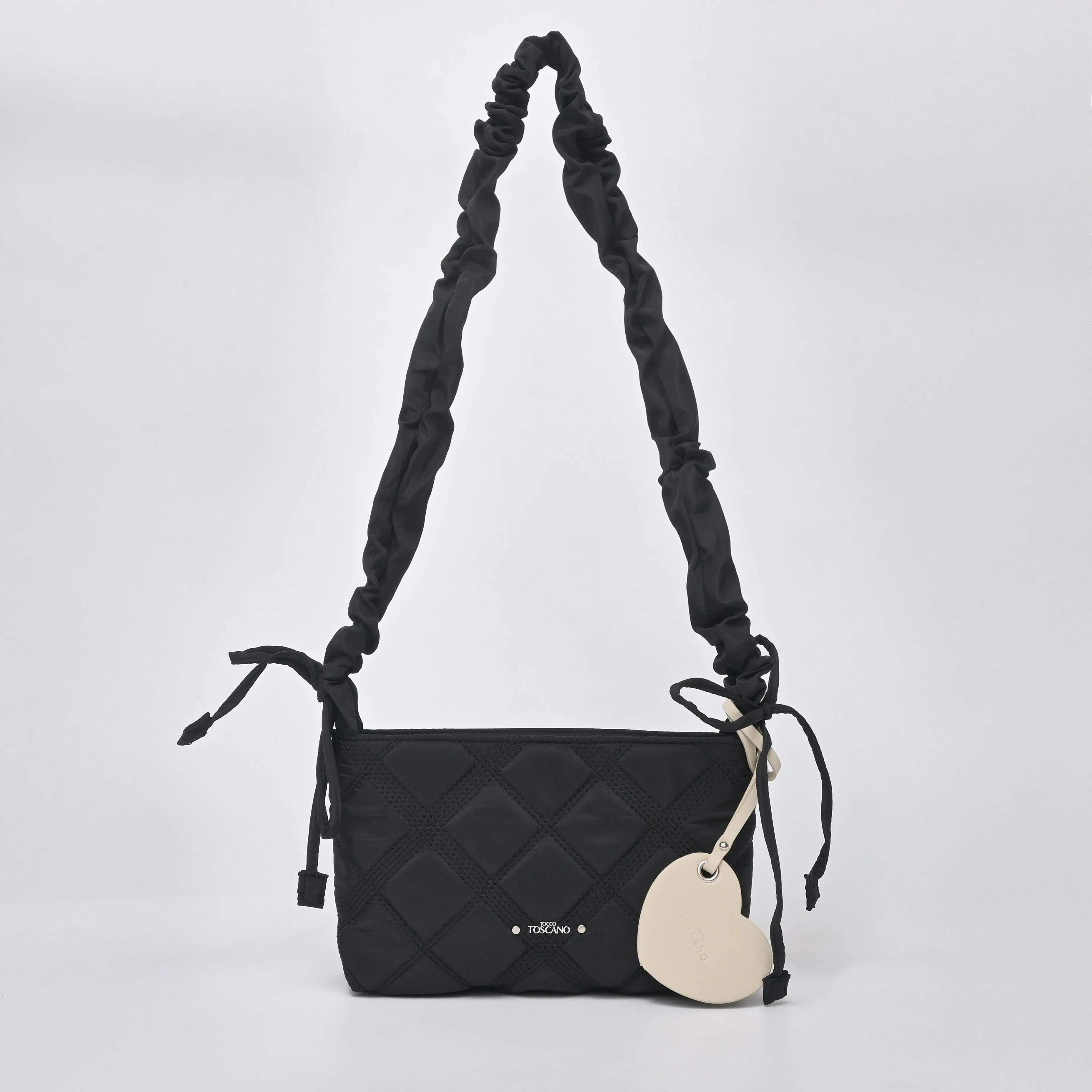 Nylon Raffle Crossbody Bag - TLSB1912NN3BL3