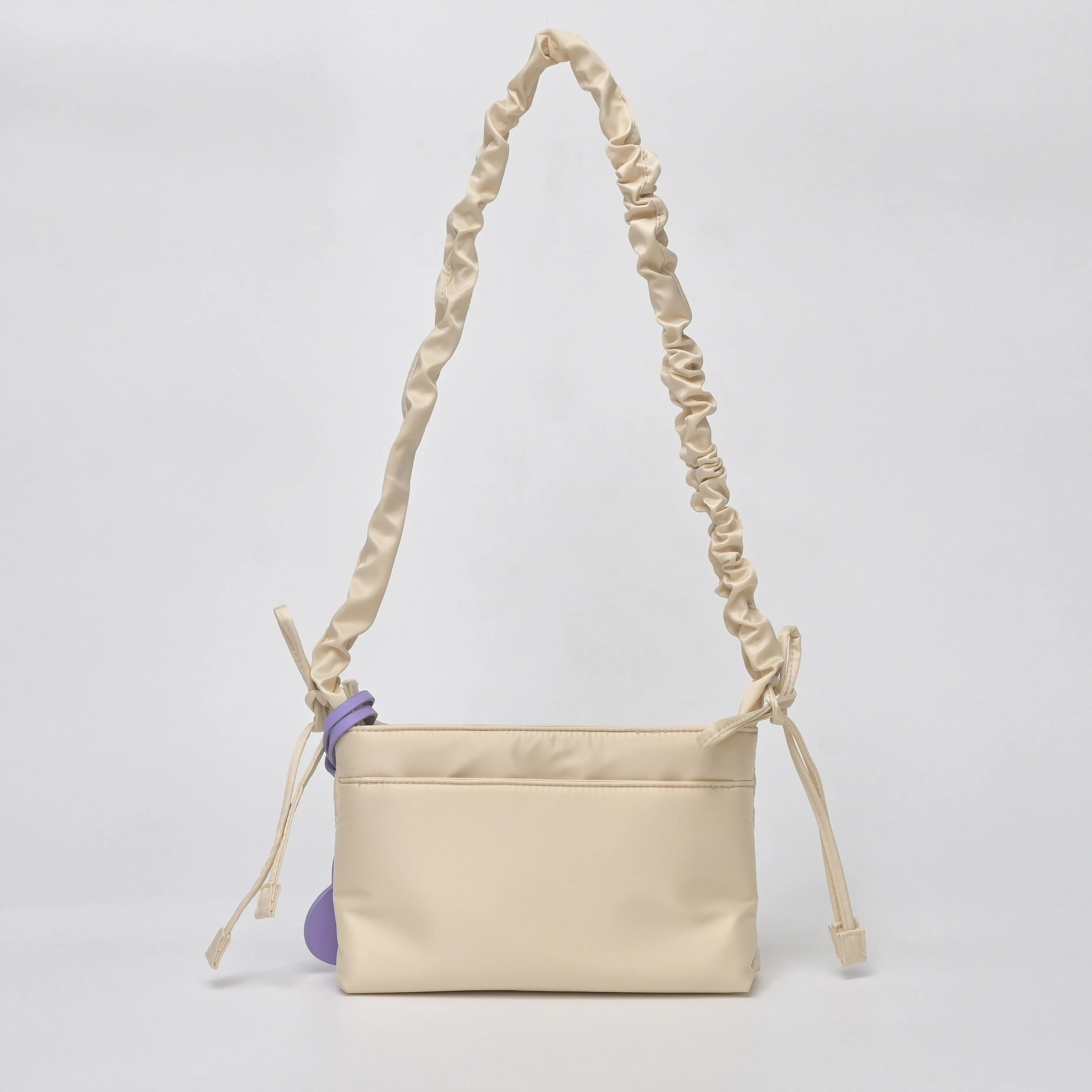 Nylon Raffle Crossbody Bag - TLSB1912NN3BL3