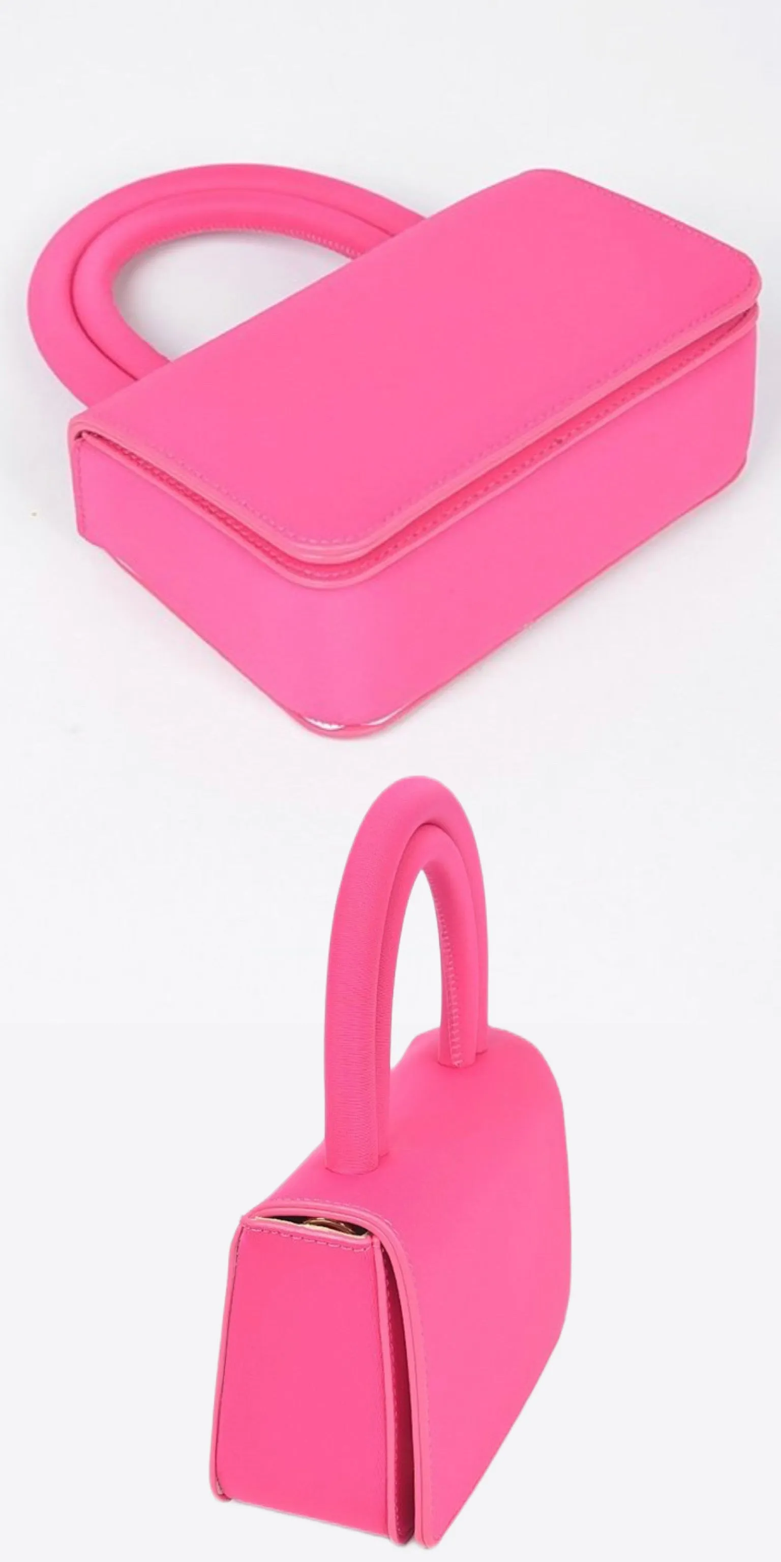 Nylon Top Handle Crossbody Bag