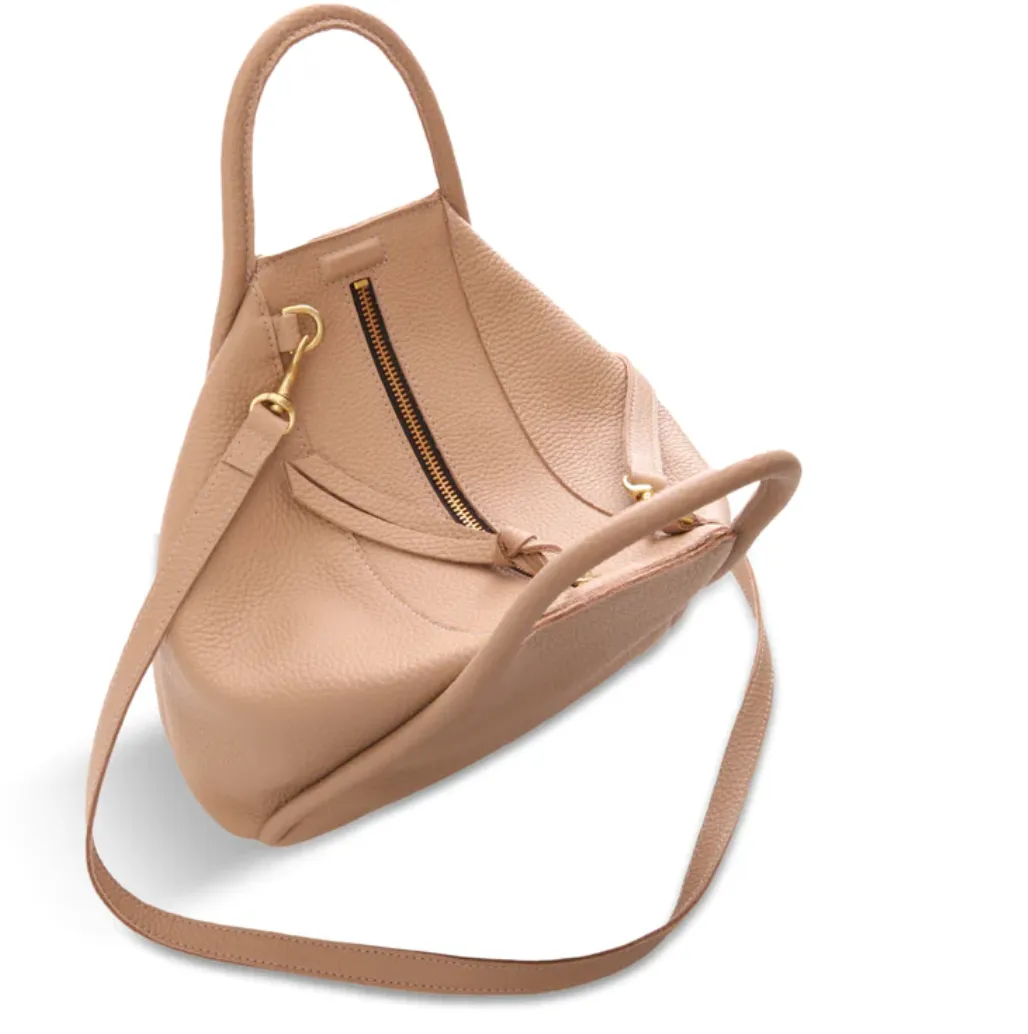 Oliveve Mini Taya Top Handle Crossbody in Italian Leather - Various Colors