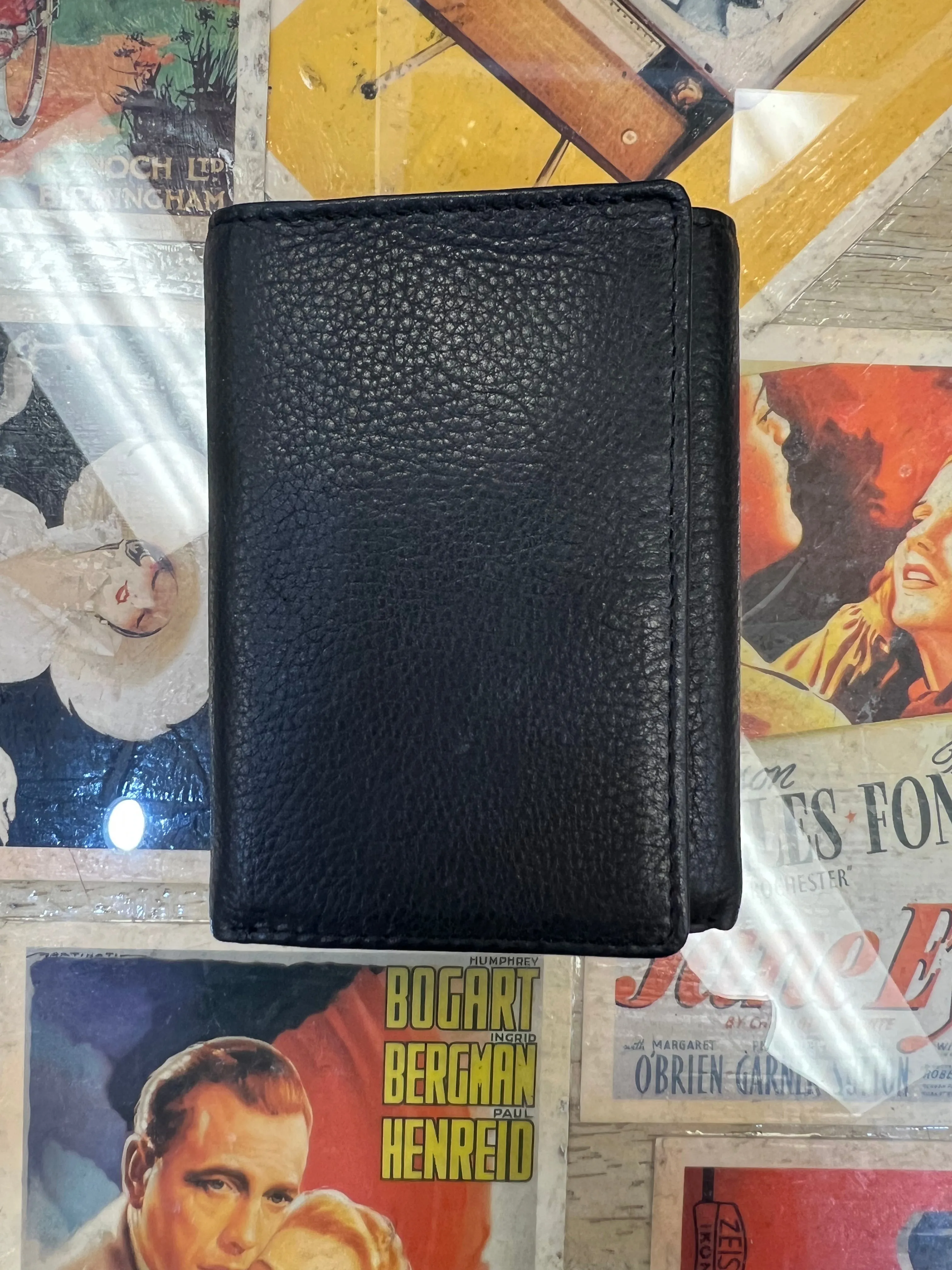 Osgoode Marley Leather RFID Extra Page Trifold Leather Wallet- 1228