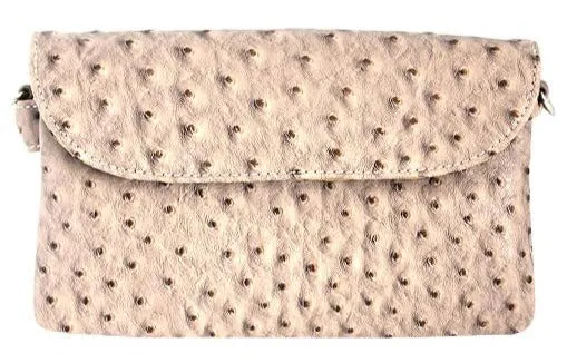 Ostrich crossbody