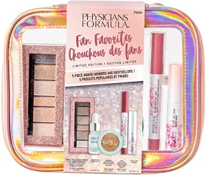 Physicians Formula Fan Favorites 5-Piece Makeup Bag, 0.59 Lbs