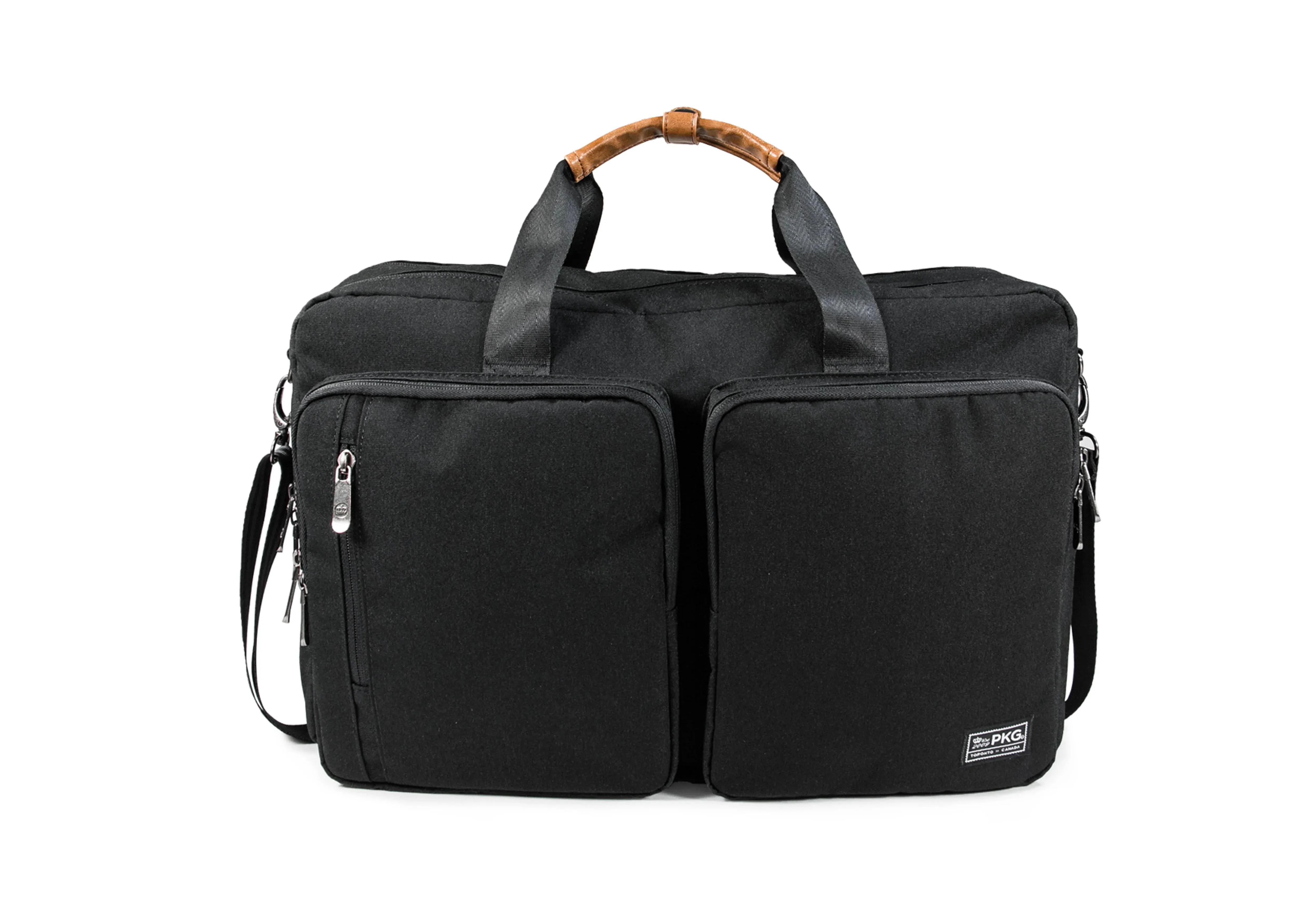 PKG Trenton 31L Recycled Messenger Convertible to Backpack with Garment Compartment