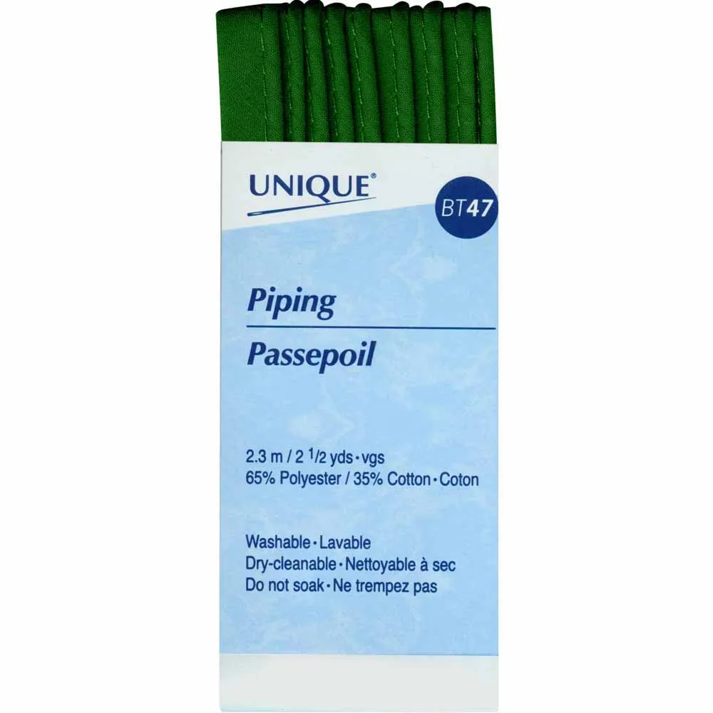 Poly Cotton Piping (Unique®)