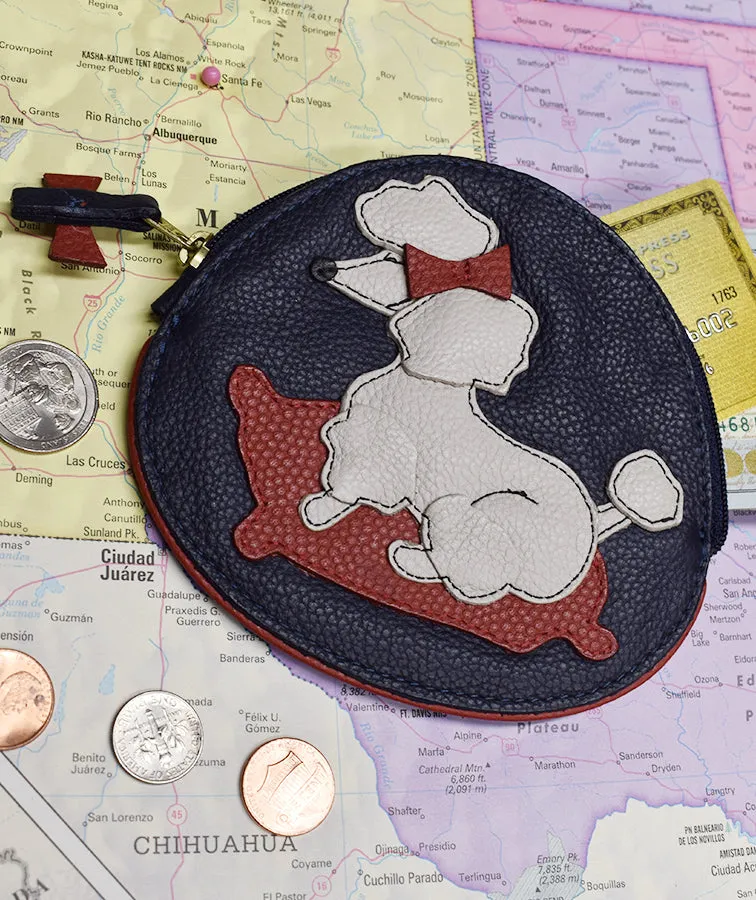 Poodle Coin Purse