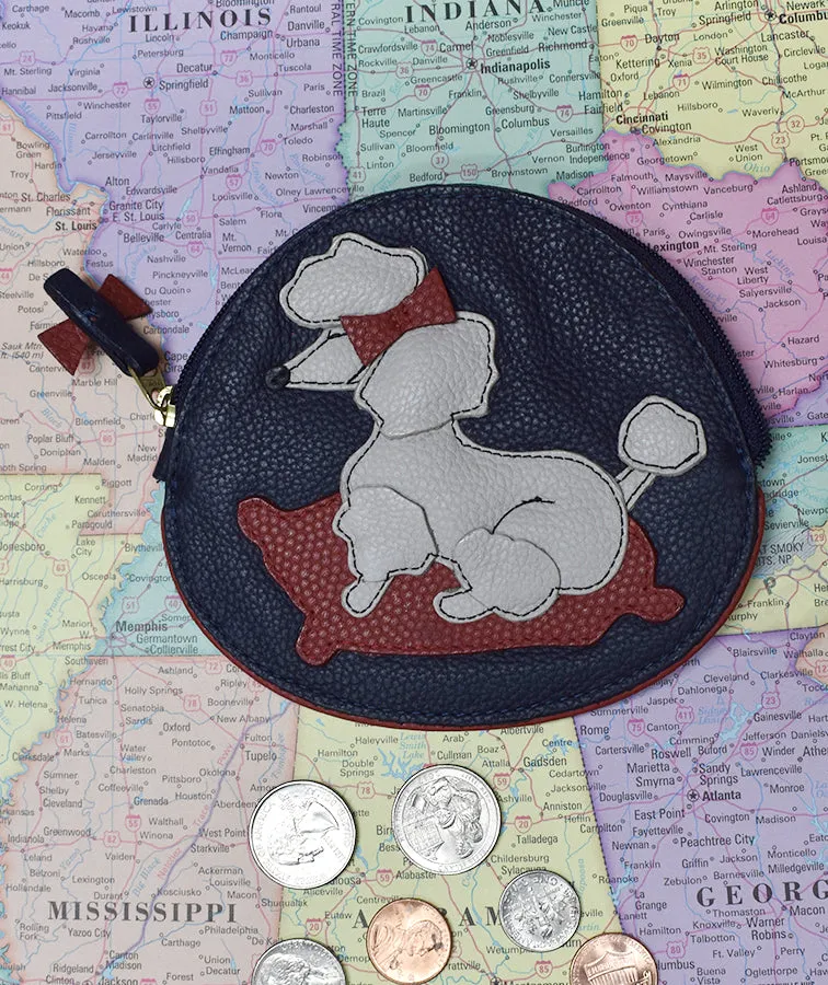 Poodle Coin Purse