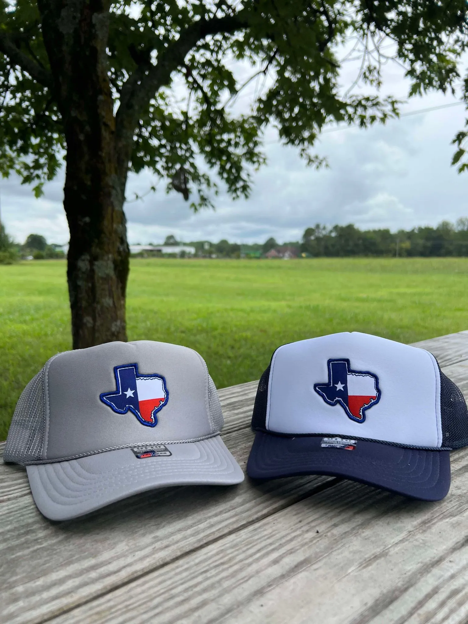 Premium Foam Trucker Hat with Texas Woven Patch