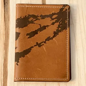 River Chart Passport Wallet