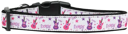 Rockstar Nylon Dog Collar Sm