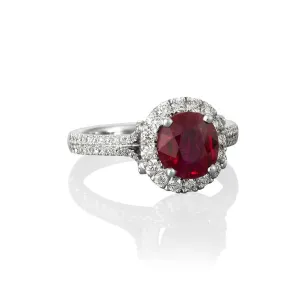 Ruby & Diamond Ring