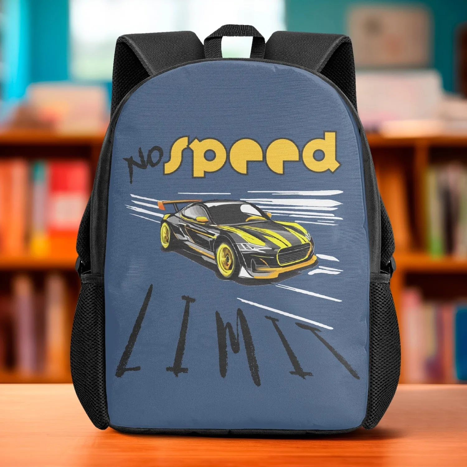 Sac à dos d'école pour enfant "No speed limit" (201)