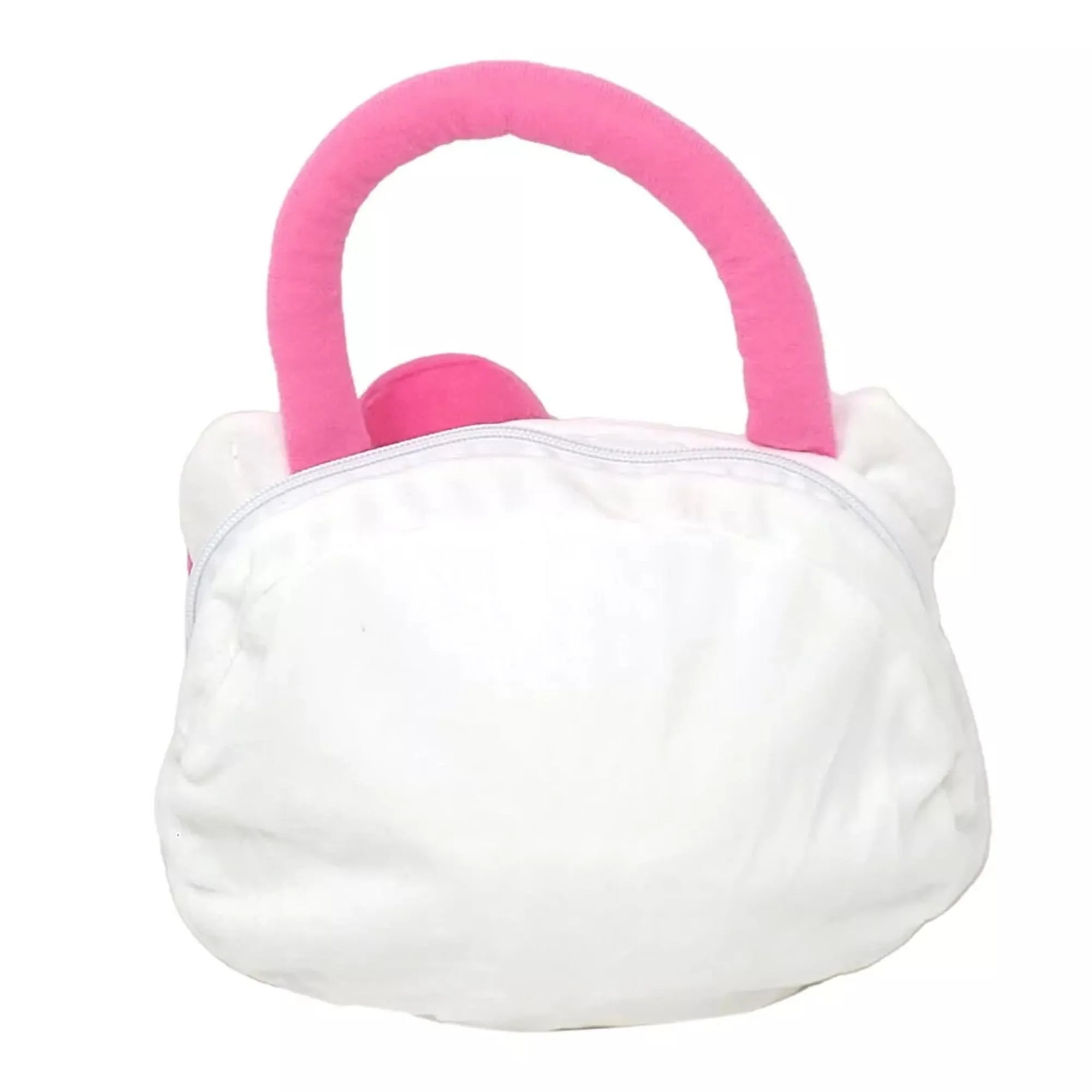 Sanrio Hello Kitty Head-Shaped Plush Handbag