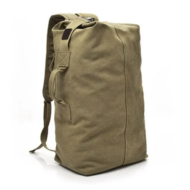 SC-7P Military Style Canvas Backpack