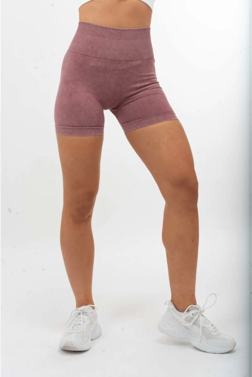 Scrunch Bum Shorts - Terracotta