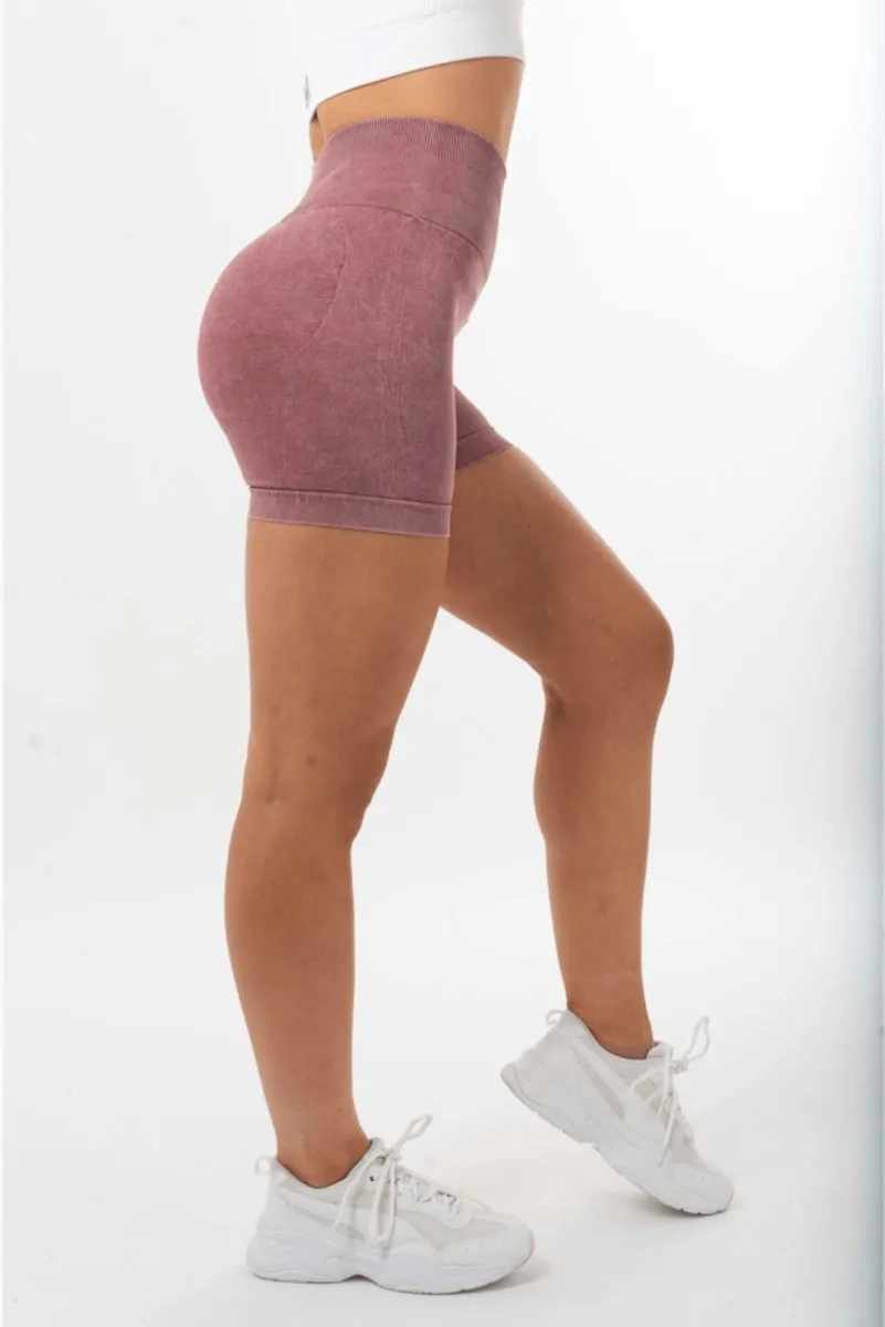 Scrunch Bum Shorts - Terracotta