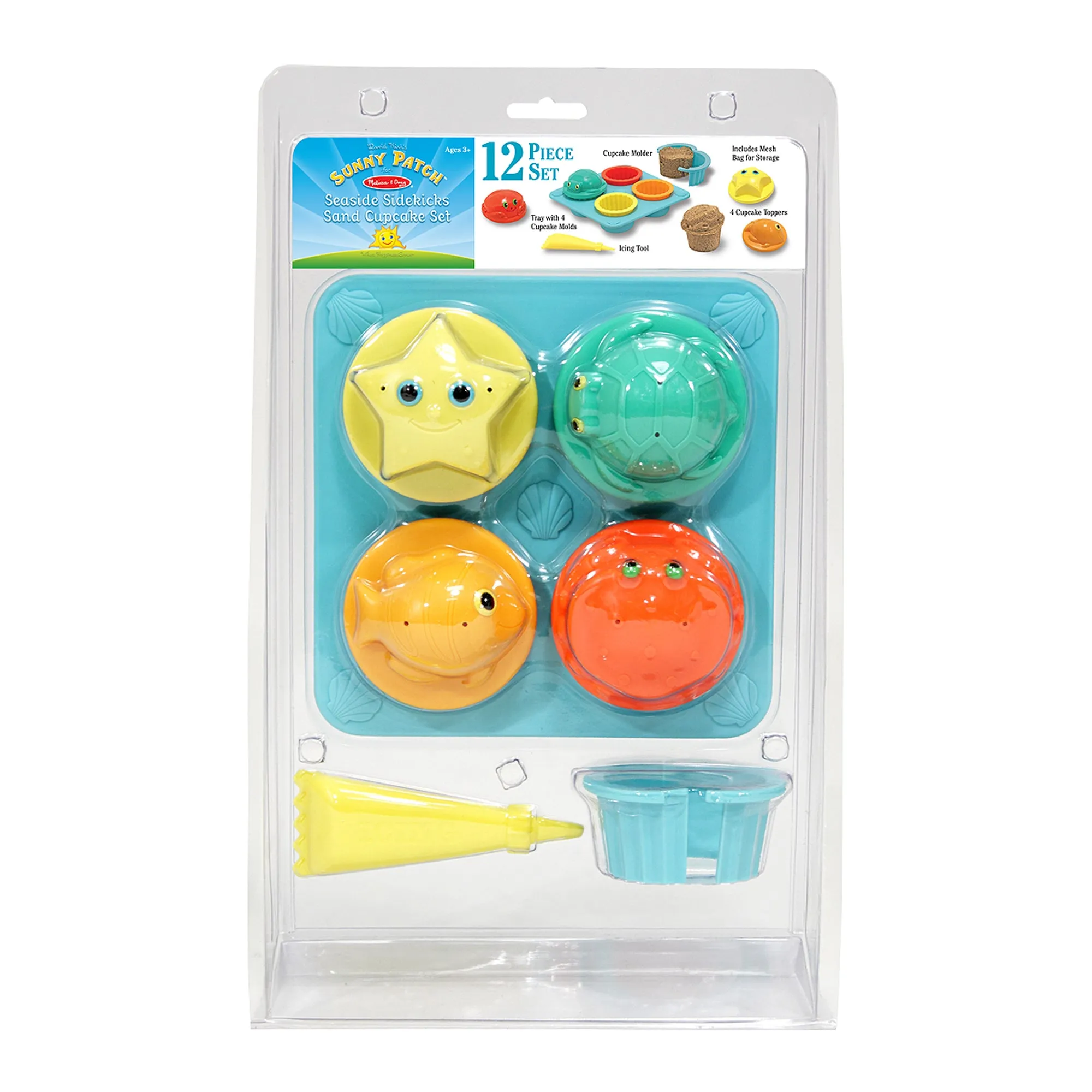 Seaside Sidekicks Sand Cupcake Set 6431