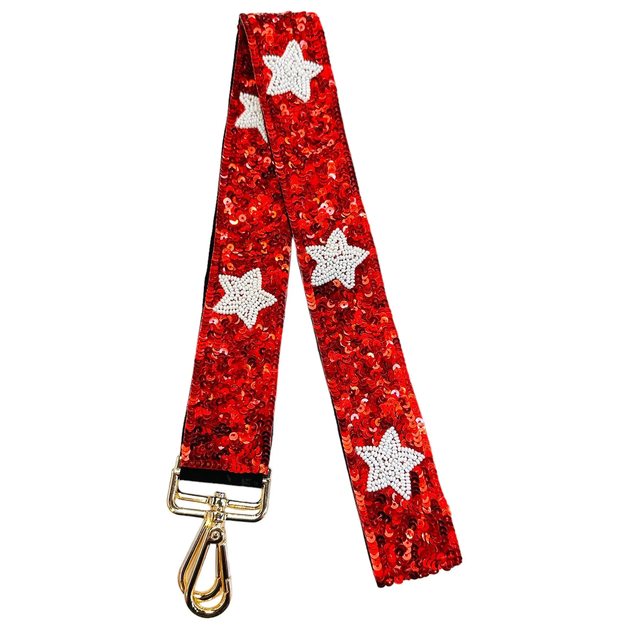 Sequin Star Purse Strap