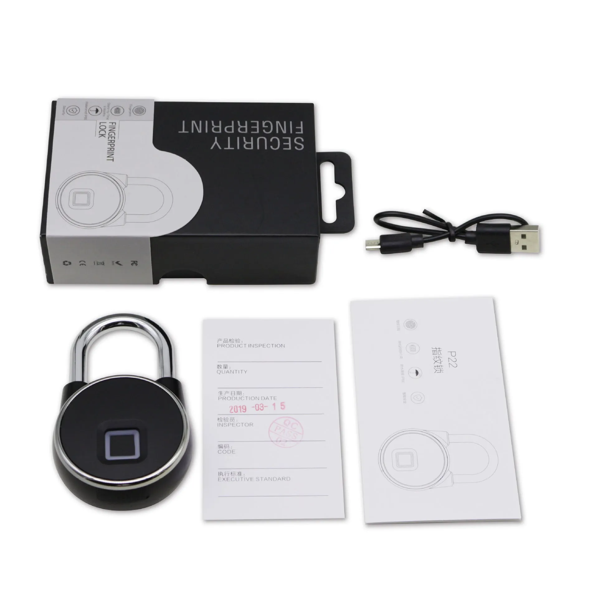 Smart Lock Dormitory Locker Anti-theft Fingerprint