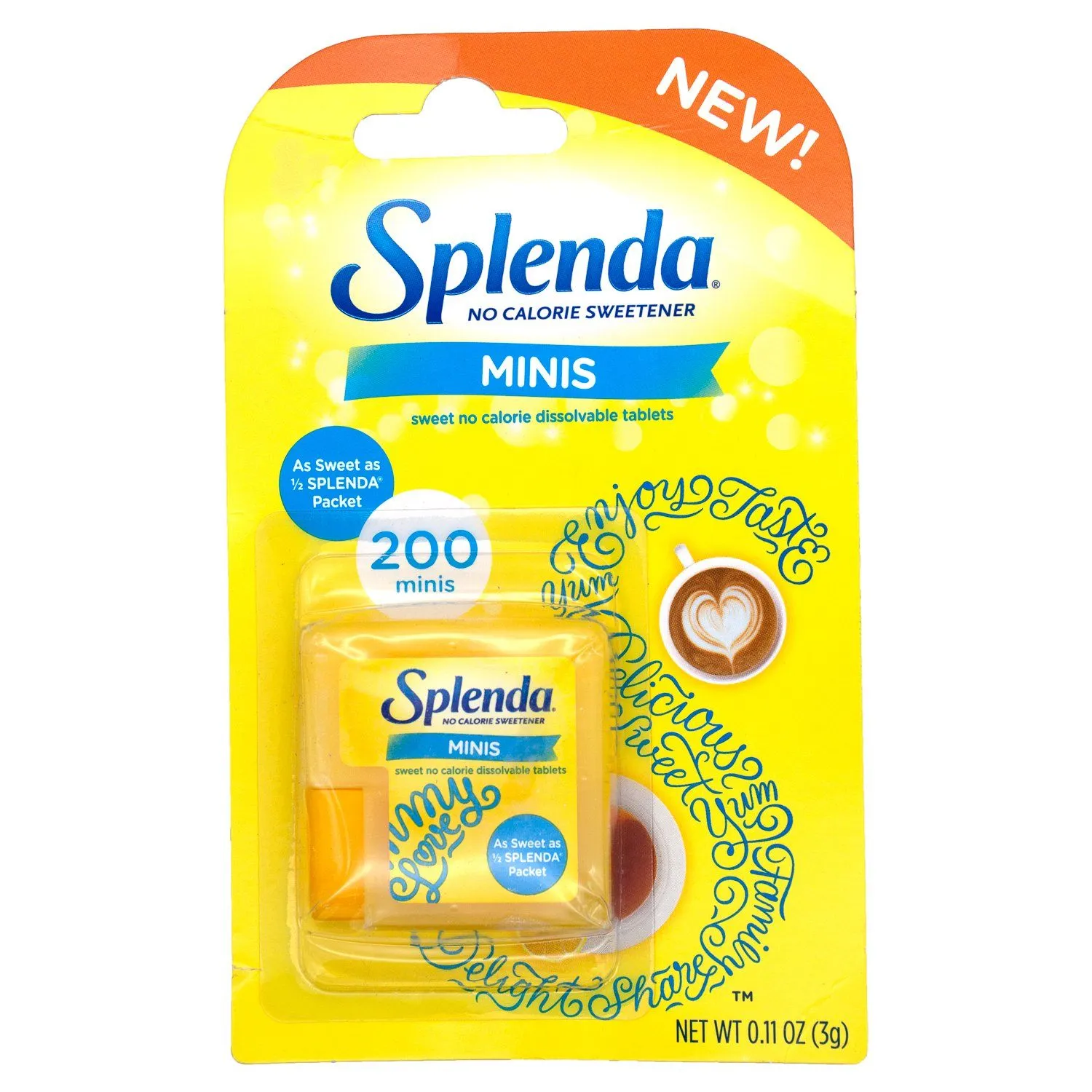 Splenda Minis, No Calorie Sweetener