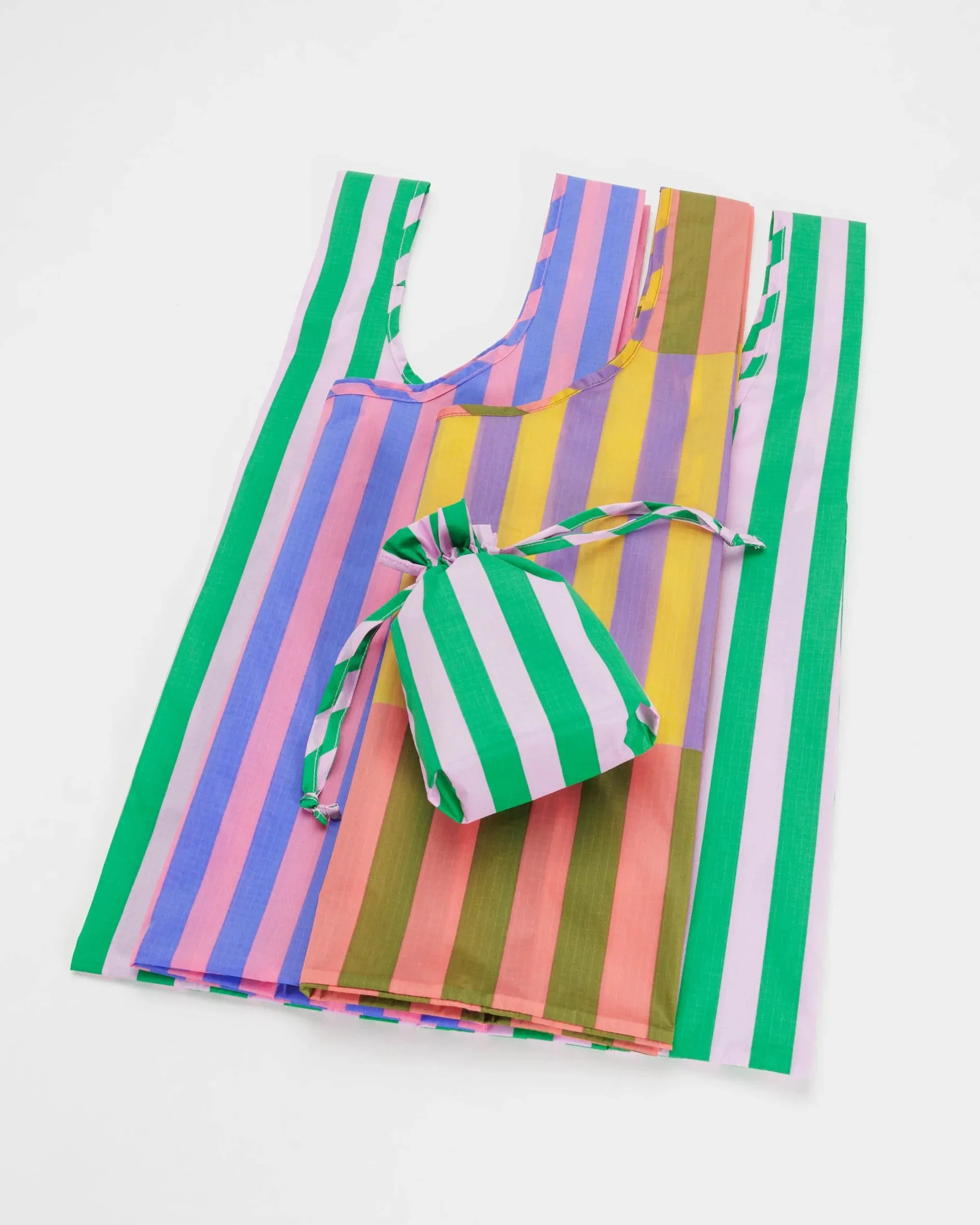 Standard Baggu Set of Three - Awning Stripes