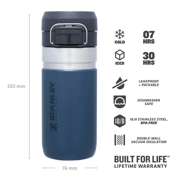 Stanley Go Quick Flip Water Bottle 0.47L ABYSS