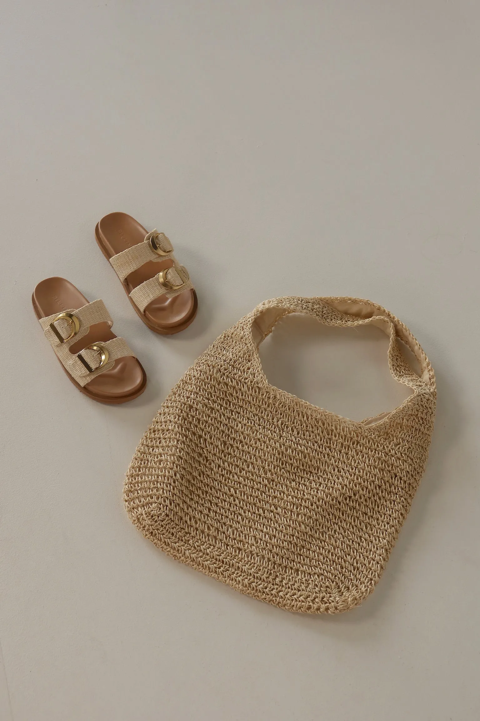 Straw Shoulder Bag