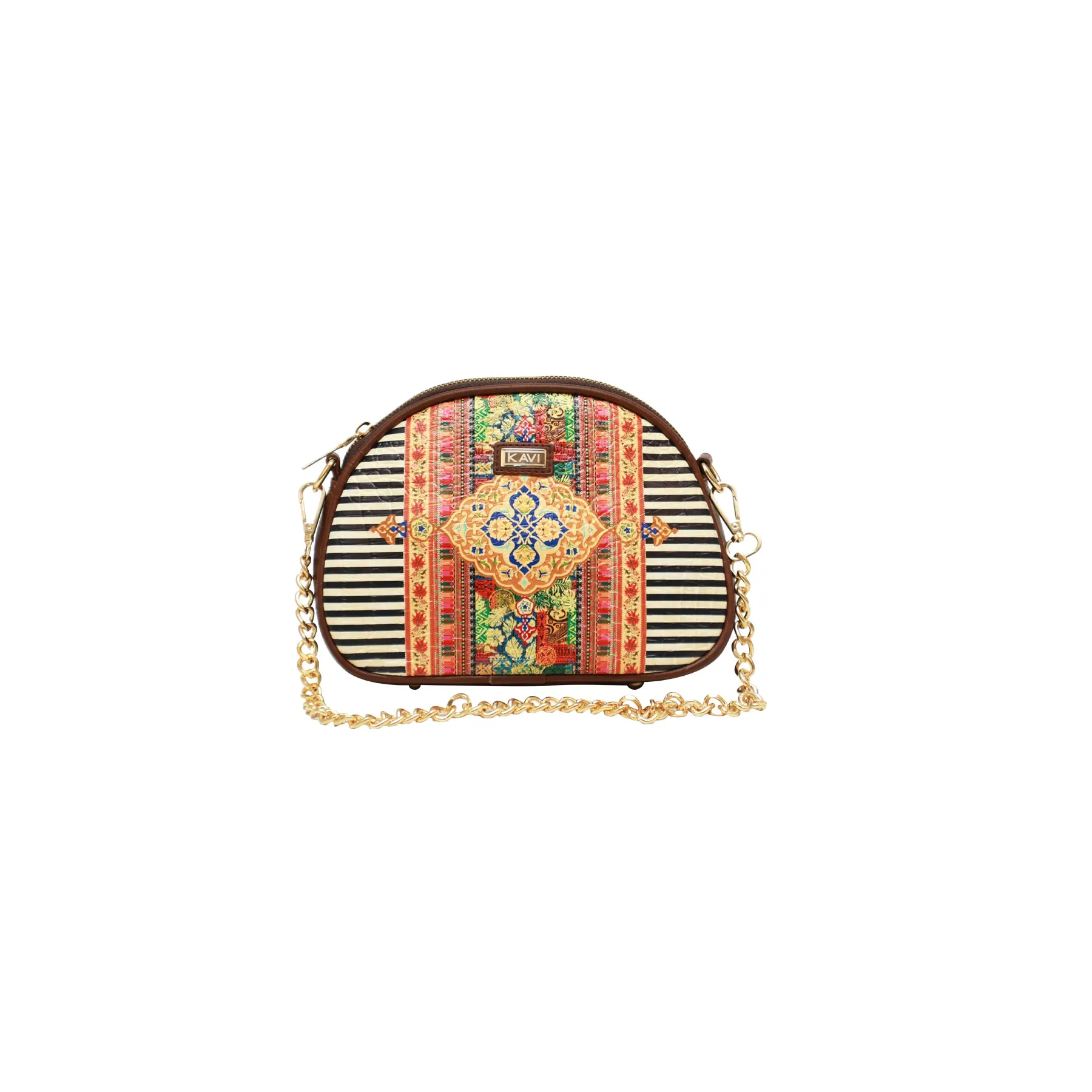 Stripy Boho Batua Bag 902