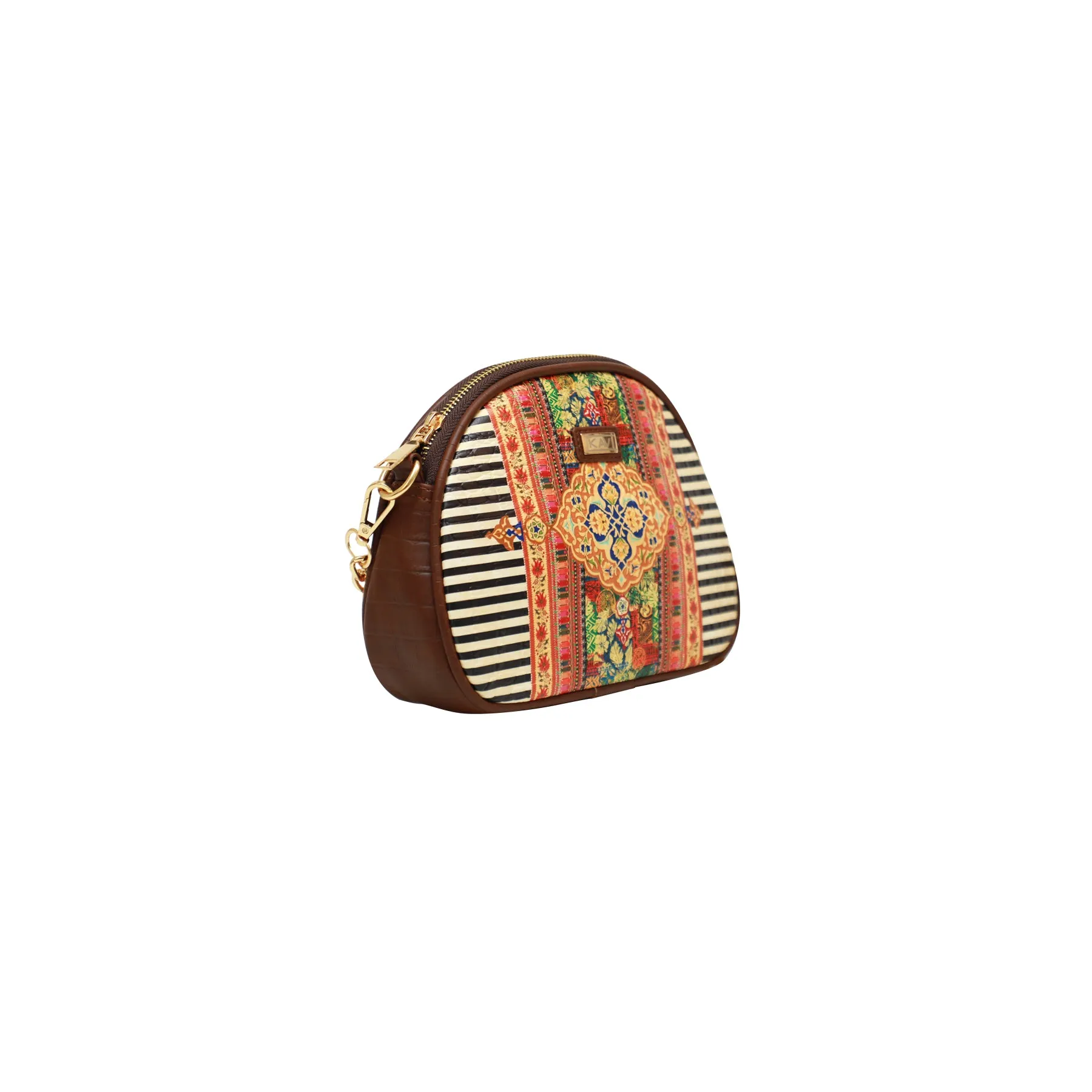 Stripy Boho Batua Bag 902