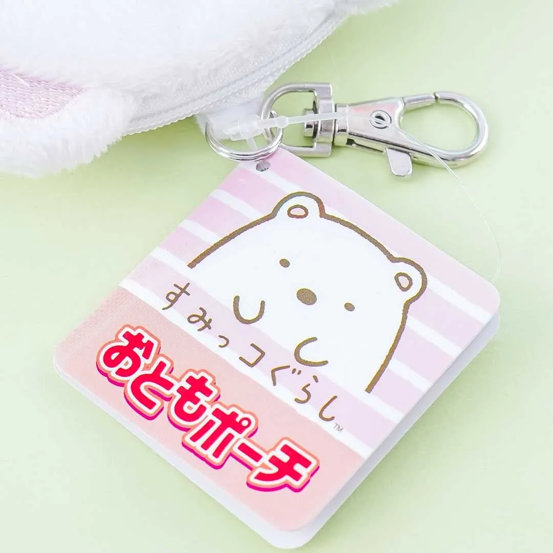 Sumikko Gurashi Fluffy Purse - Shirokuma