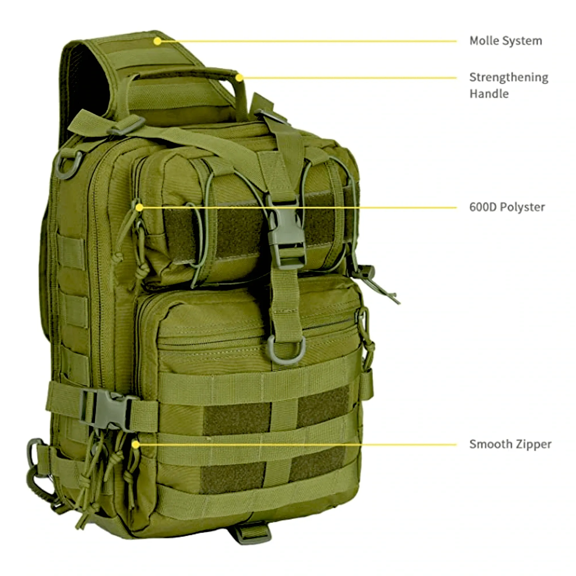 Tactical Medium Sling Range Bag