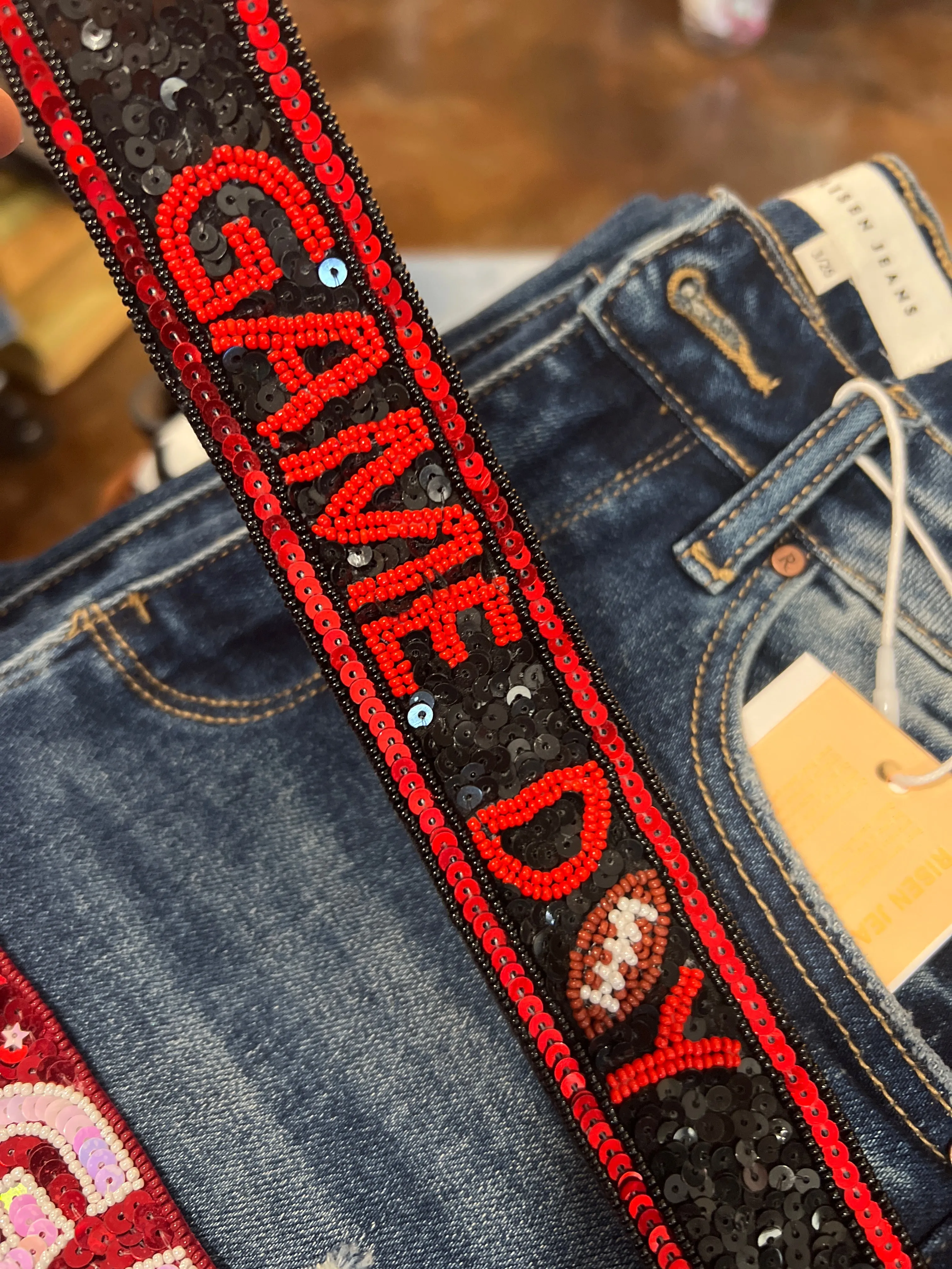 The Gameday Sequin Strap