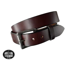 The "Winslow" Heavy Bridle Leather Belt