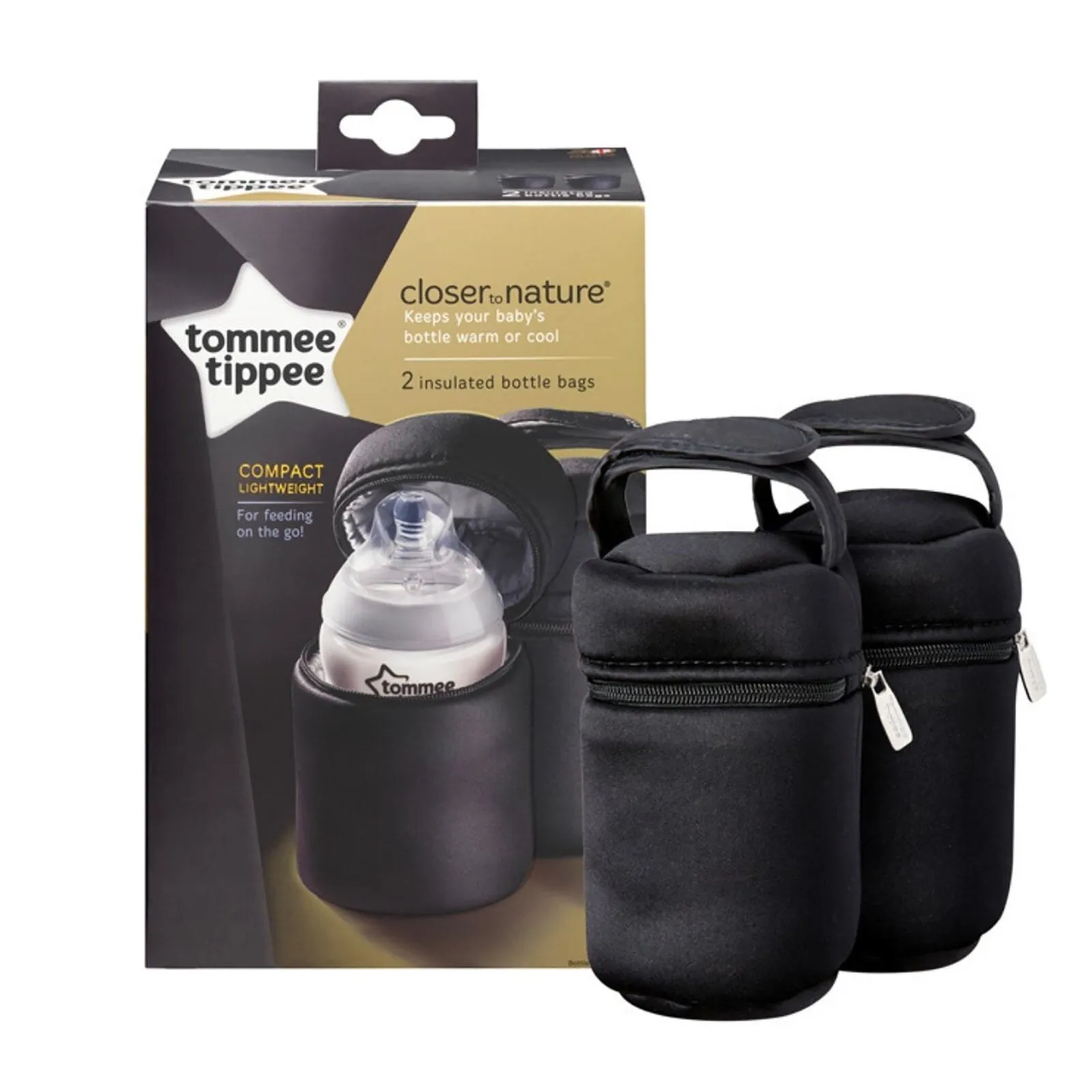 Tommee Tippee Closer to Nature Insulated Bottle Carrier Pack of 2