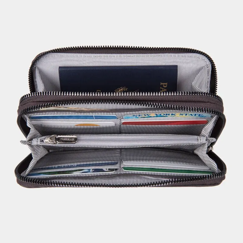 Travelon RFID Blocking Double Zip Wallet