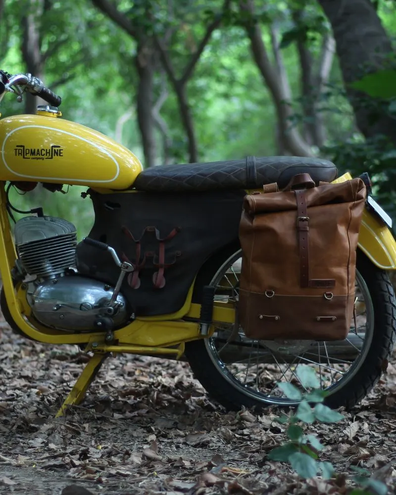 TRIP MACHINE BACKPACK / PANNIER - TAN