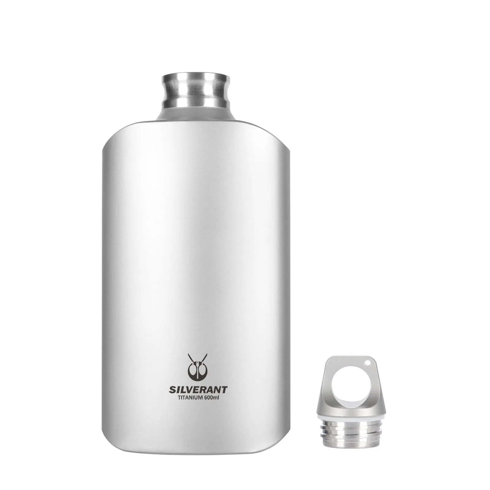 Ultralight Titanium Water Bottle 600ml/21 fl oz - Slim