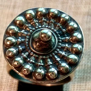 Unique Antique Silver Ring, India