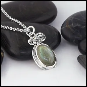 Unique Labradorite Pendant