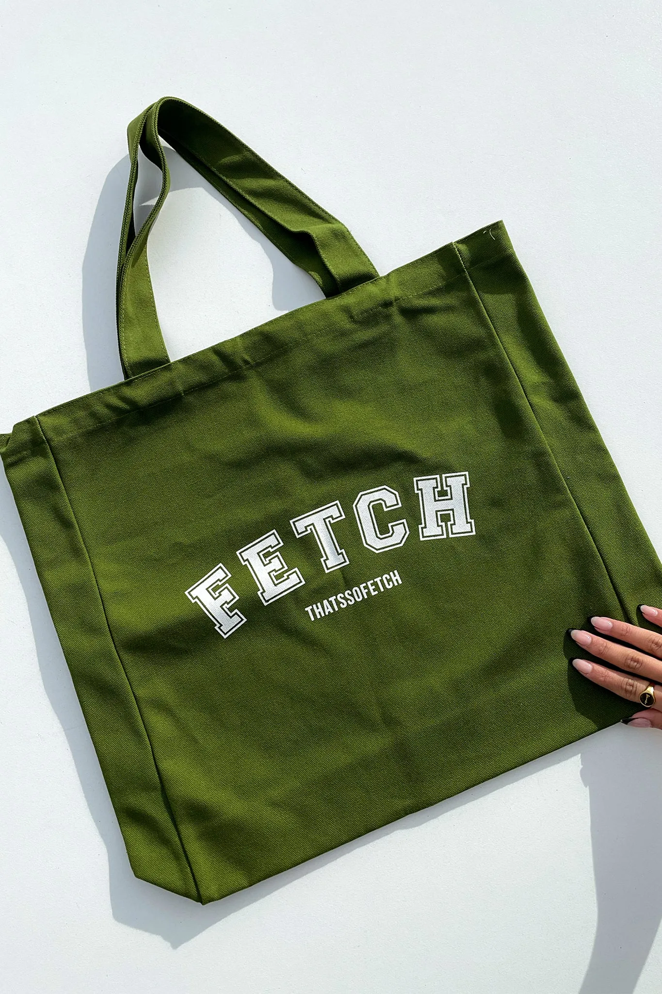 University Tote Bag - Green