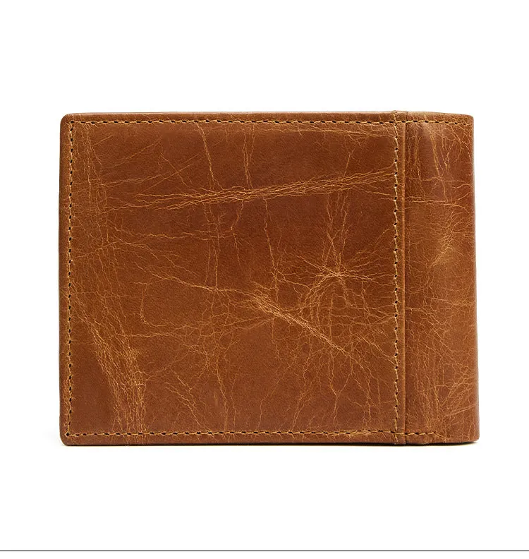 Vintage Business RFID Leather Wallet for Men 2054