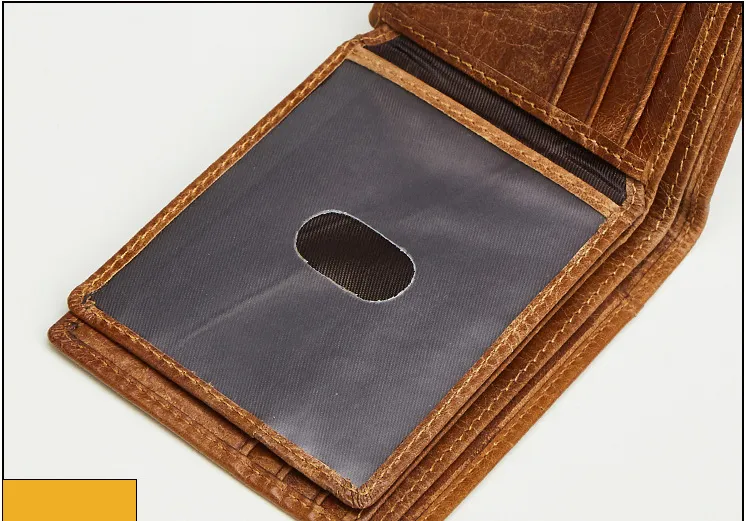 Vintage Business RFID Leather Wallet for Men 2054