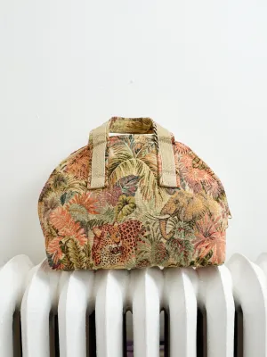 Vintage Jungle Tapestry Travel Bag