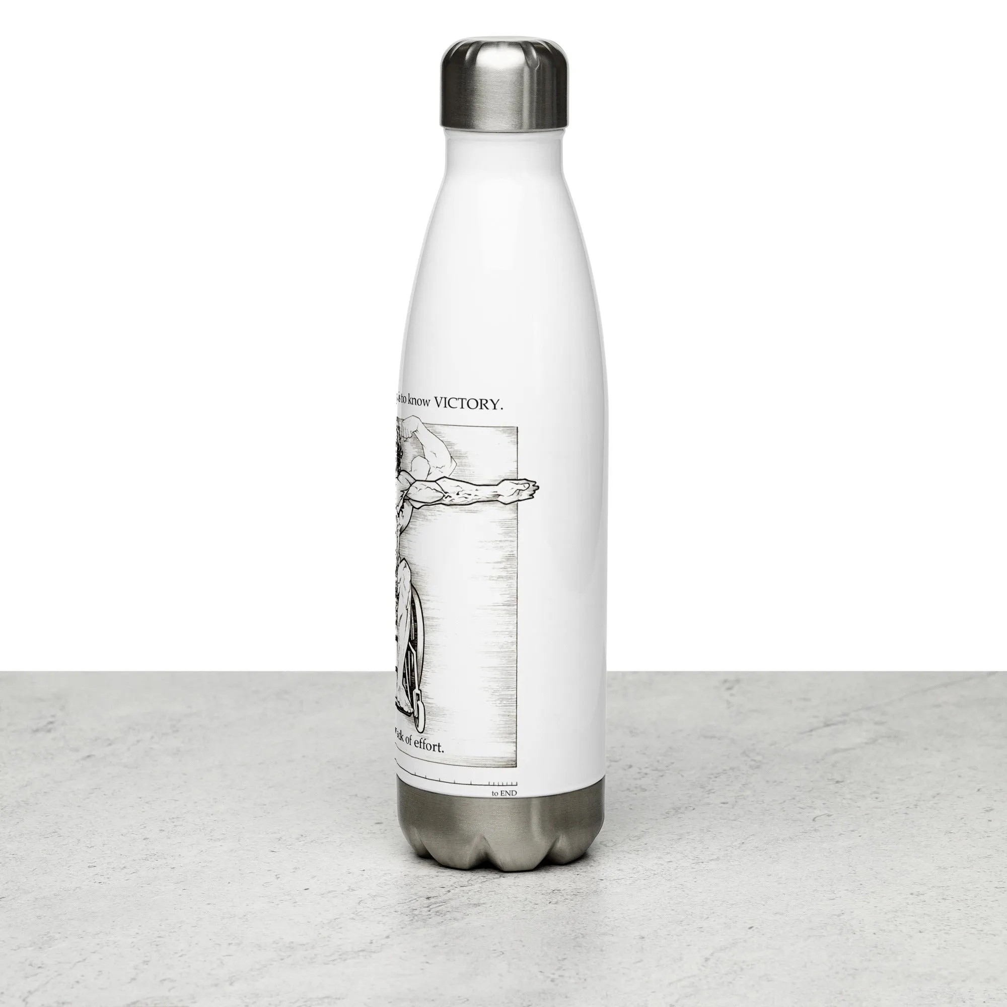 WCBB Design #4 Stainless Steel Water Bottle