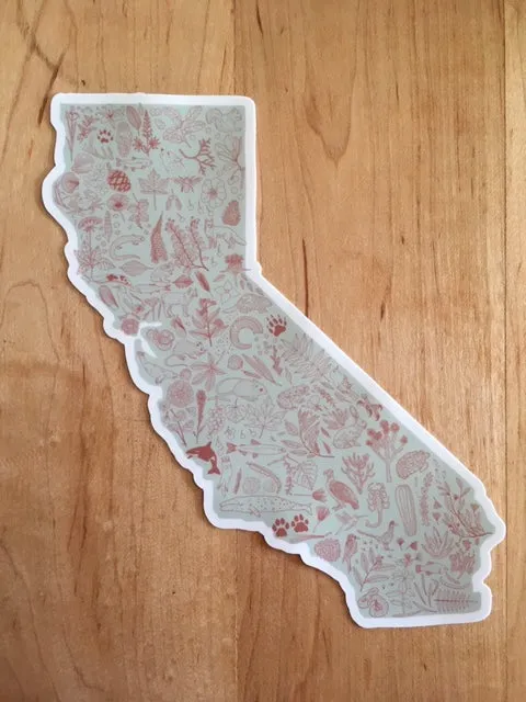 Wild California Sticker