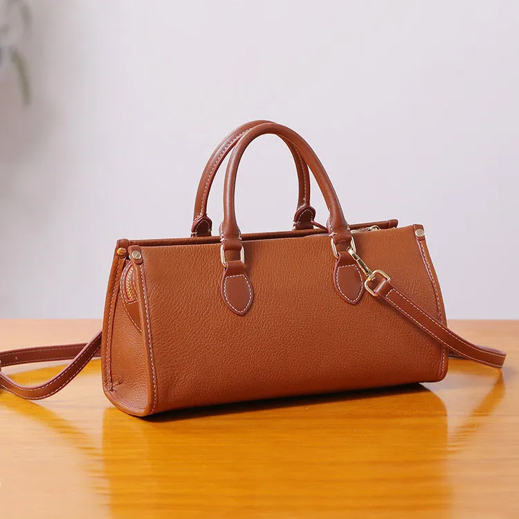 Womens Genuine Leather Handbags Crossbody Bags Purses for Women