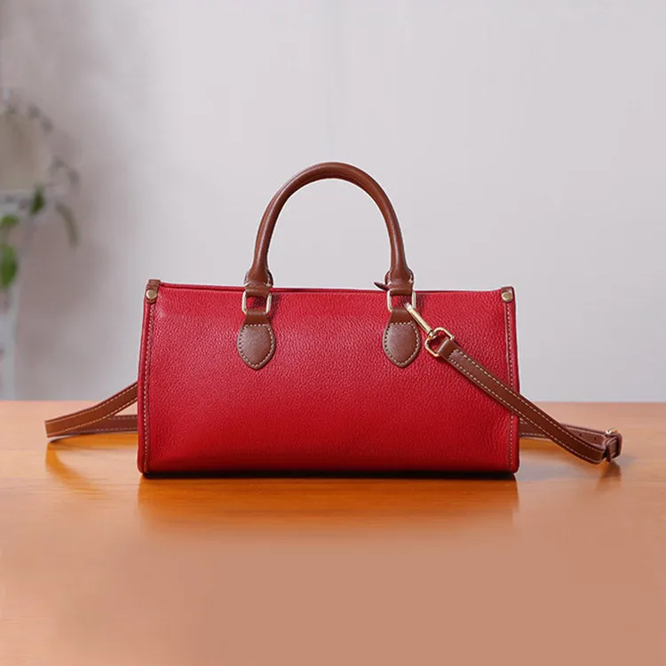 Womens Genuine Leather Handbags Crossbody Bags Purses for Women