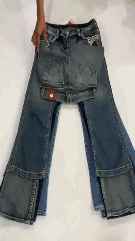 Y2K unique Jeans (SR-357)