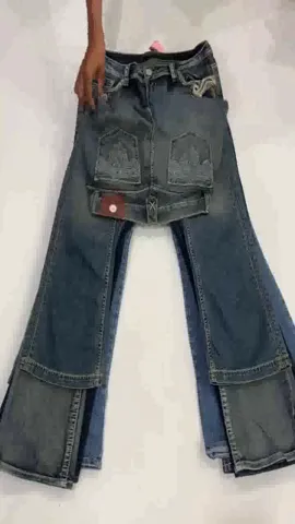 Y2K unique Jeans (SR-357)